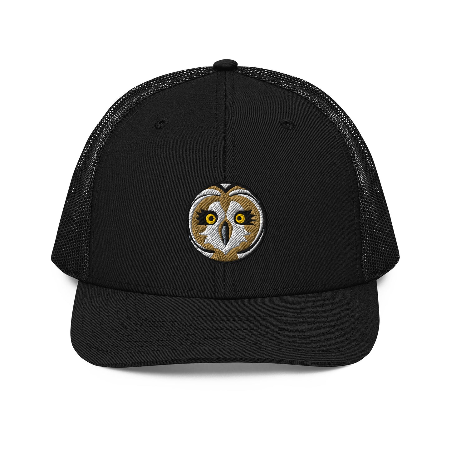 short-eared-owl-black