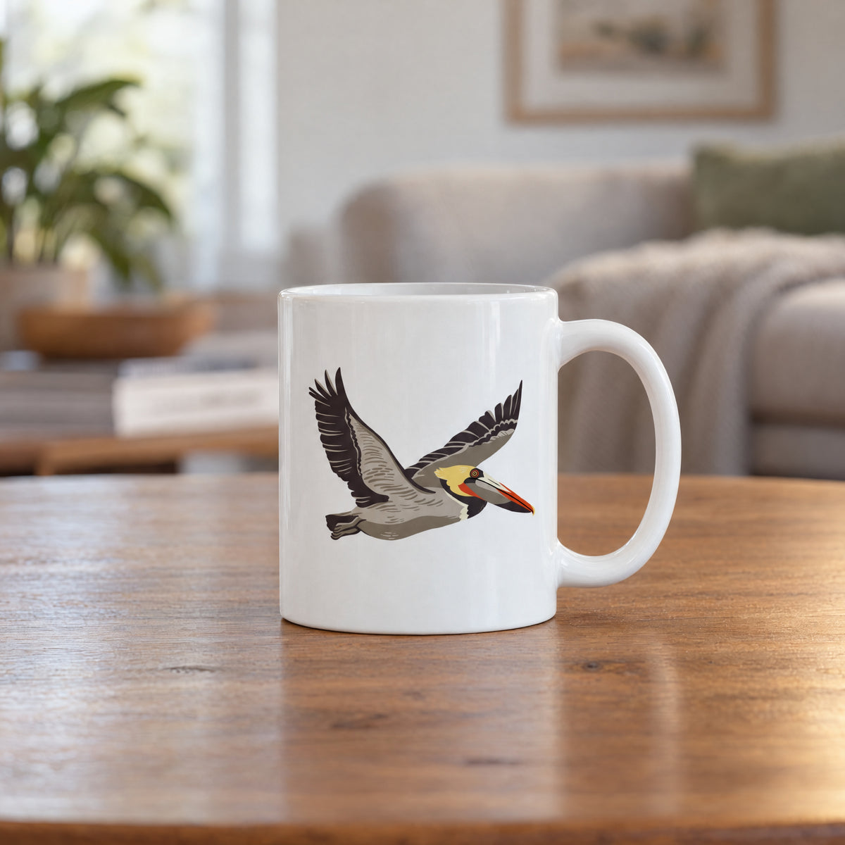 Brown Pelican Mug