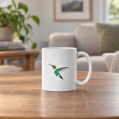 Ruby-throated Hummingbird Mug