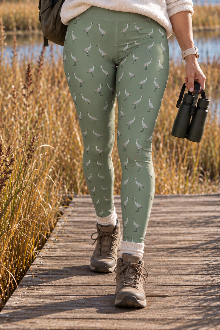 Sandhill Crane Women's Leggings