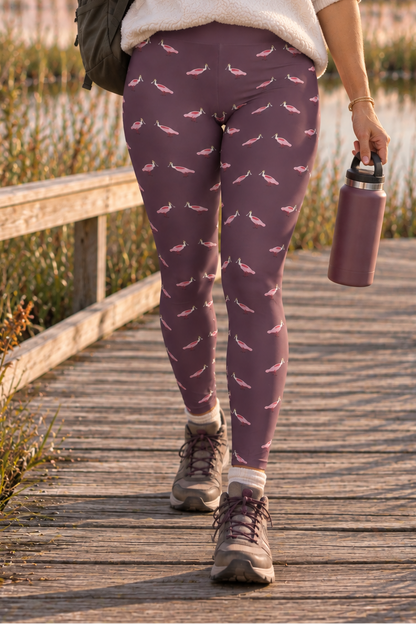 Roseate Spoonbill Women's Leggings