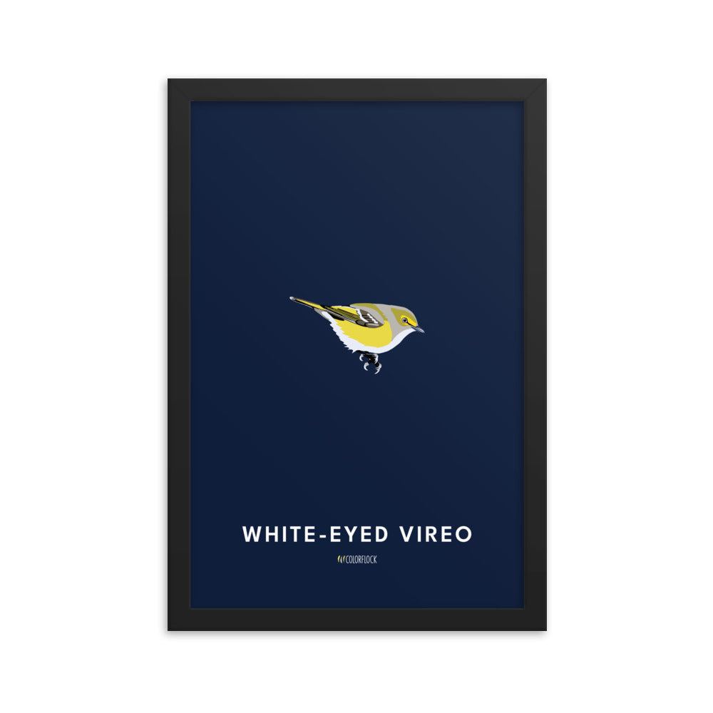 White-eyed Vireo Poster