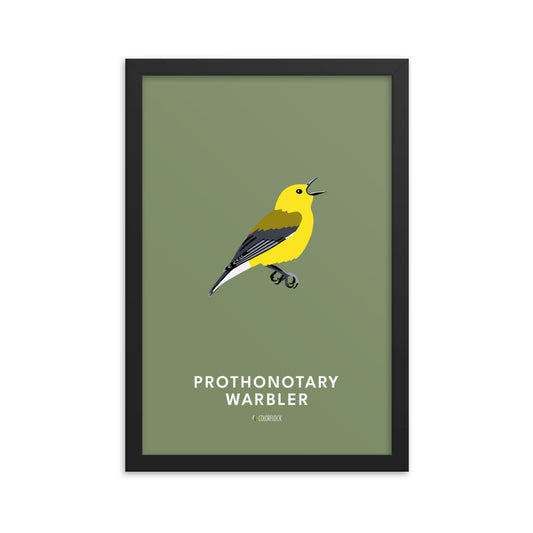 Prothonotary Warbler Poster