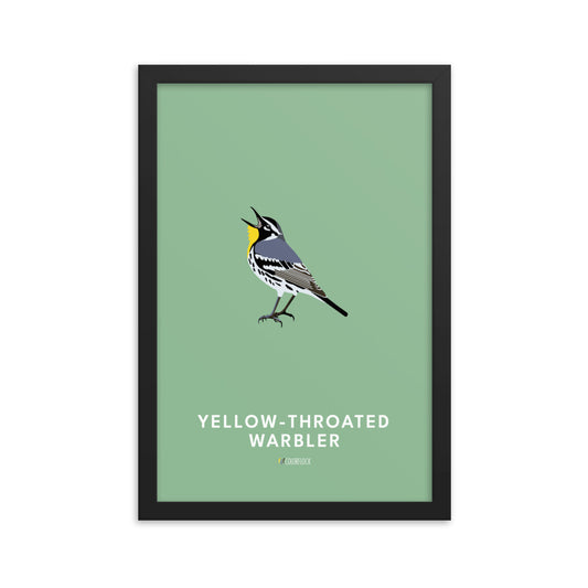 Yellow-throated Warbler Poster