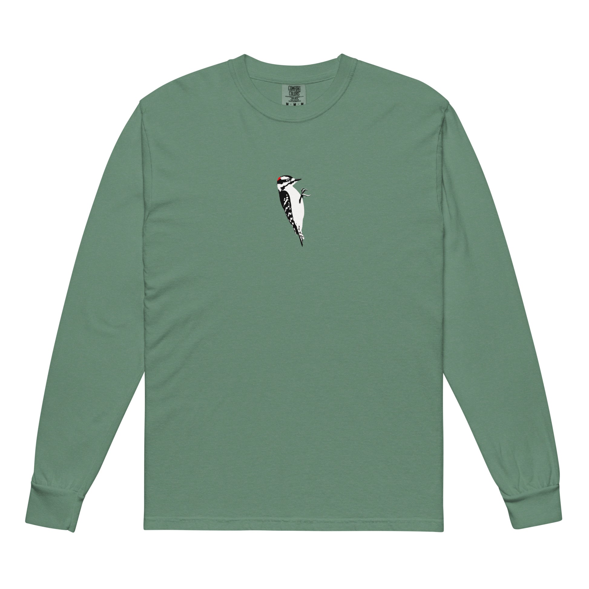 Downy Woodpecker Long-Sleeve Tee