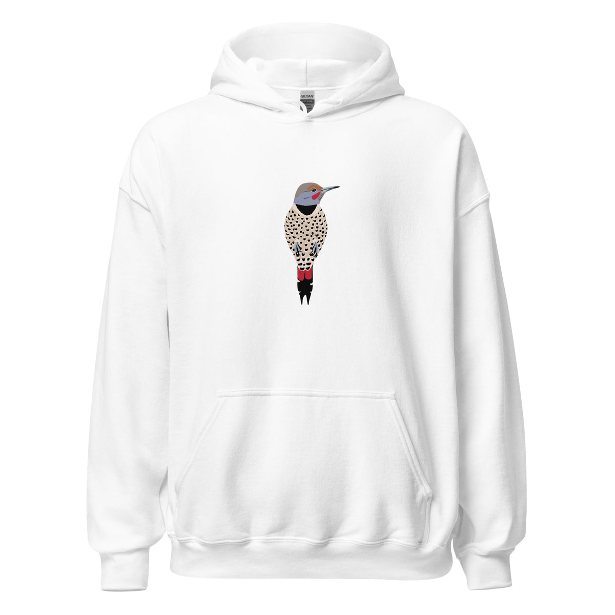 red-shafted-white
