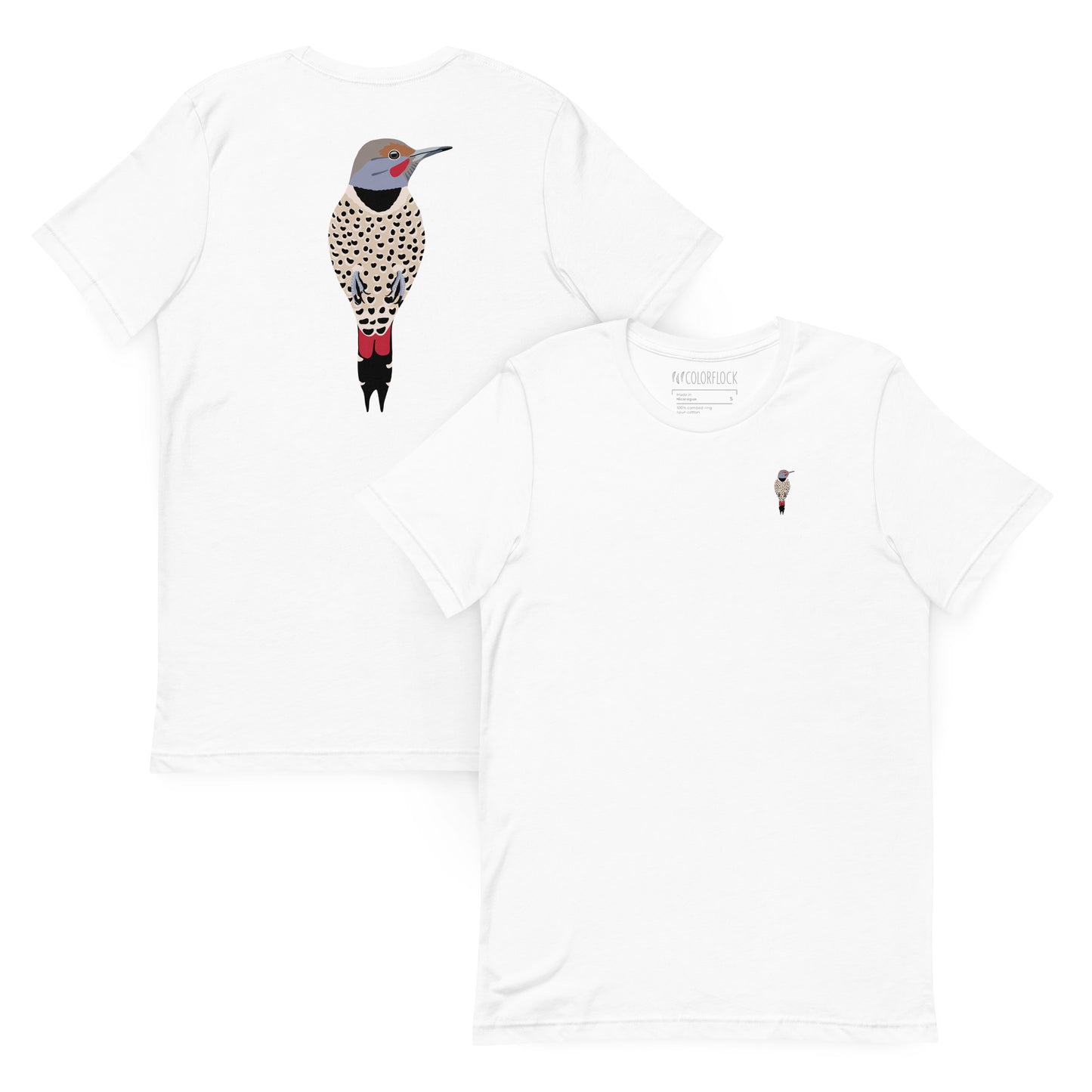 red-shafted-white