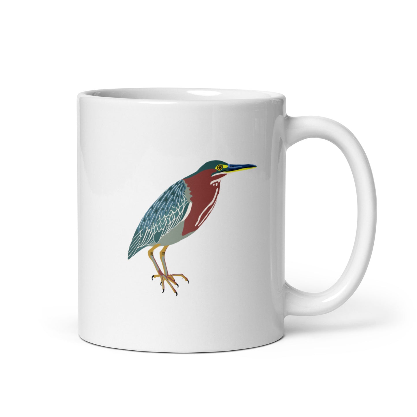 Green Heron Mug